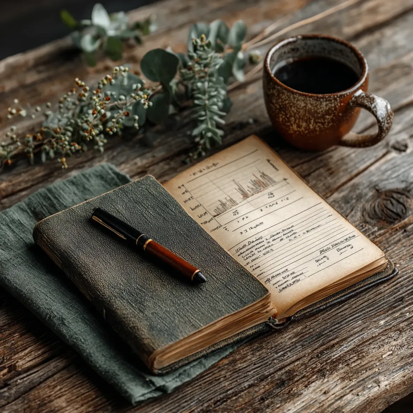Open notebook representing clear, resonant messaging